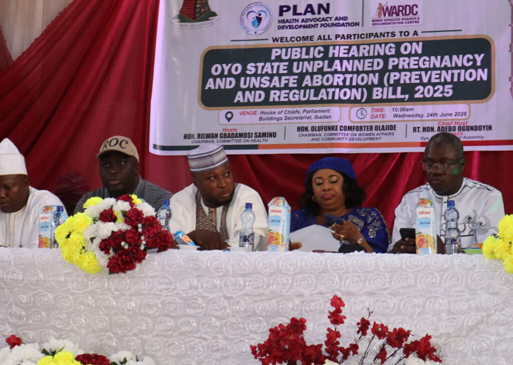 Report On the Public Hearing on Accelerating Community Commitment Towards Expanding Sexual and Reproductive Health Services for Women and Girls in Oyo State (ACCESS Project)