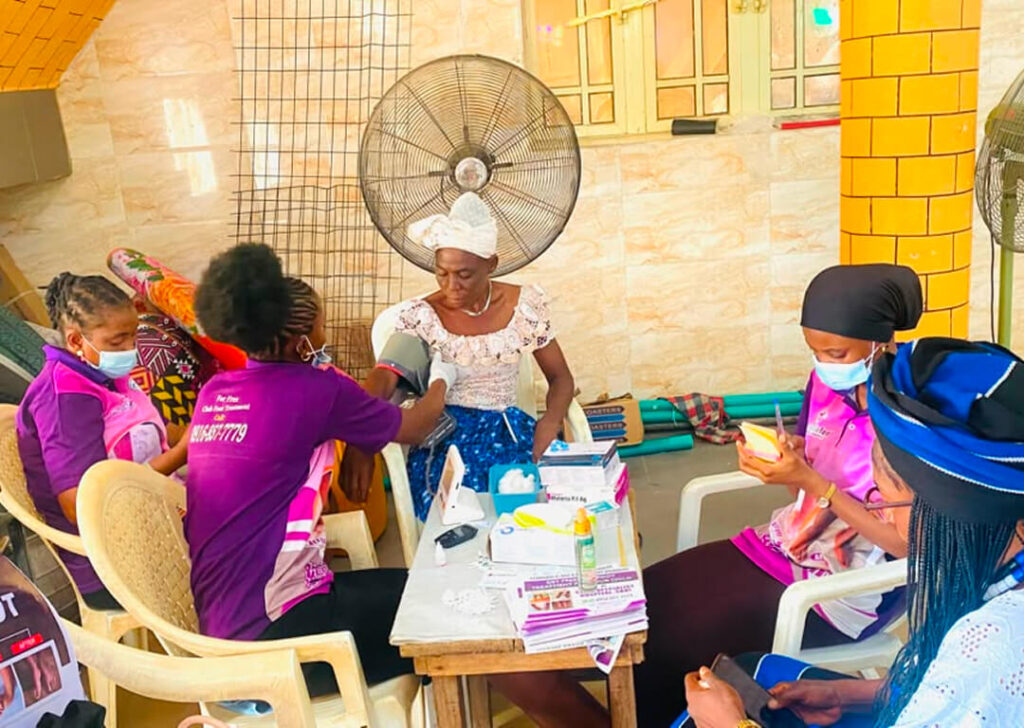 PLAN Foundation Promotes Health Awareness and Early Clubfoot Detection at Igede Women’s Thanksgiving in Ibadan