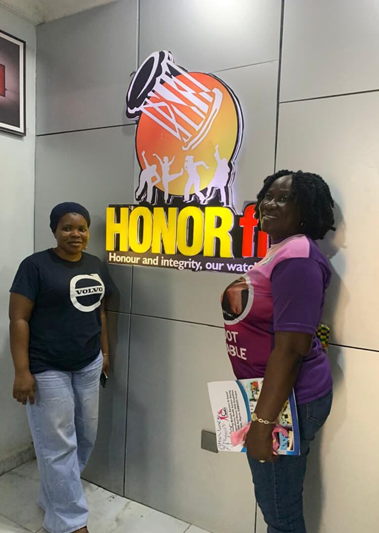 The Project coordinator at Honors FM for the radio program in commemoration of the World Clubfoot Day on June 3, 2025.
